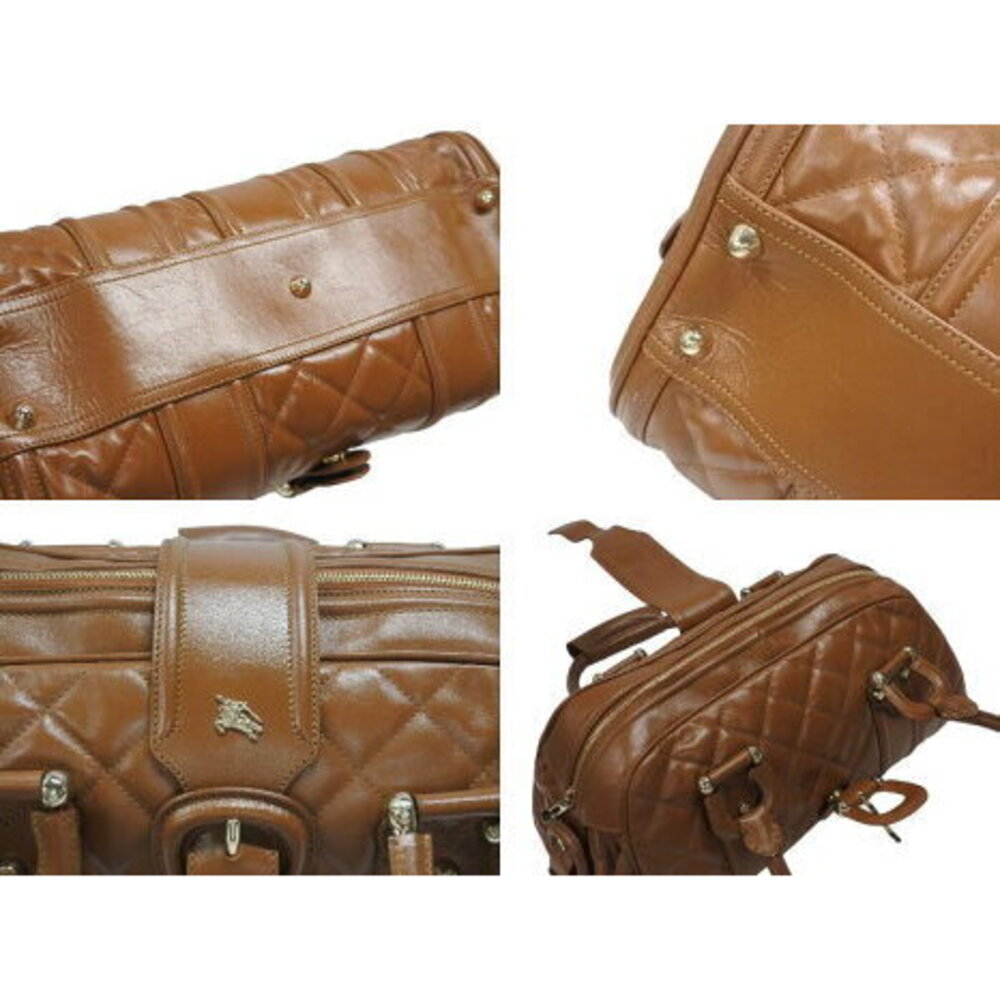 Burberry Bowling Boston bag brown - Picture 8 of 8